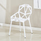 Scandinavian Home Side Chair Birds Nest Cross Back Plastic Dining Room Chair Clearhalo ' kitchen&dining_furn' 'Dining Chairs' 'Dining Tables & Seating' 'dining_chair' 'furn' 'furn_dining_chair' 'Furniture' 'furniture_dining_chair' 'Kitchen & Dining Furniture' 'kitchen' 3493843