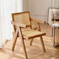 Contemporary Dining Room Chair 20'' Wide Open Arm Chair with 4 Wood Legs for Home Use Brown 1 Piece Clearhalo ' kitchen&dining_furn' 'Dining Chairs' 'Dining Tables & Seating' 'dining_chair' 'furn' 'furn_dining_chair' 'Furniture' 'furniture_dining_chair' 'Kitchen & Dining Furniture' 'kitchen' 3493876