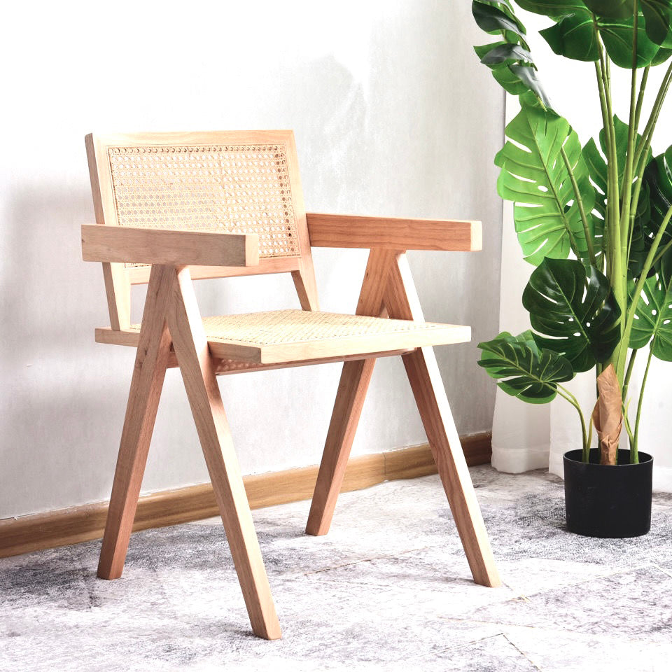 Contemporary Dining Room Chair 20'' Wide Open Arm Chair with 4 Wood Legs for Home Use Wood 1 Piece Clearhalo ' kitchen&dining_furn' 'Dining Chairs' 'Dining Tables & Seating' 'dining_chair' 'furn' 'furn_dining_chair' 'Furniture' 'furniture_dining_chair' 'Kitchen & Dining Furniture' 'kitchen' 3493882