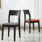 Contemporary Dining Chair 16'' Wide Open Side Chair with 4 Black Wood Legs for Home Use Clearhalo ' kitchen&dining_furn' 'Dining Chairs' 'Dining Tables & Seating' 'dining_chair' 'furn' 'furn_dining_chair' 'Furniture' 'furniture_dining_chair' 'Kitchen & Dining Furniture' 'kitchen' 3494062