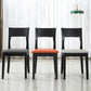 Contemporary Dining Chair 16'' Wide Open Side Chair with 4 Black Wood Legs for Home Use Clearhalo ' kitchen&dining_furn' 'Dining Chairs' 'Dining Tables & Seating' 'dining_chair' 'furn' 'furn_dining_chair' 'Furniture' 'furniture_dining_chair' 'Kitchen & Dining Furniture' 'kitchen' 3494066