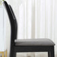 Contemporary Dining Chair 16'' Wide Open Side Chair with 4 Black Wood Legs for Home Use Clearhalo ' kitchen&dining_furn' 'Dining Chairs' 'Dining Tables & Seating' 'dining_chair' 'furn' 'furn_dining_chair' 'Furniture' 'furniture_dining_chair' 'Kitchen & Dining Furniture' 'kitchen' 3494075