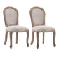 Country Style Wood Indoor Open Back Dining Side Chair 20'' Wide Dining Chair White 2 Piece Set Clearhalo ' kitchen&dining_furn' 'Dining Chairs' 'Dining Tables & Seating' 'dining_chair' 'furn' 'furn_dining_chair' 'Furniture' 'furniture_dining_chair' 'Kitchen & Dining Furniture' 'kitchen' 3494087