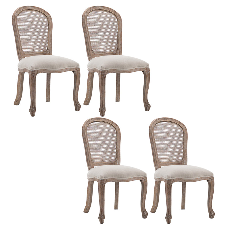 Country Style Wood Indoor Open Back Dining Side Chair 20'' Wide Dining Chair White 4 Piece Set Clearhalo ' kitchen&dining_furn' 'Dining Chairs' 'Dining Tables & Seating' 'dining_chair' 'furn' 'furn_dining_chair' 'Furniture' 'furniture_dining_chair' 'Kitchen & Dining Furniture' 'kitchen' 3494088