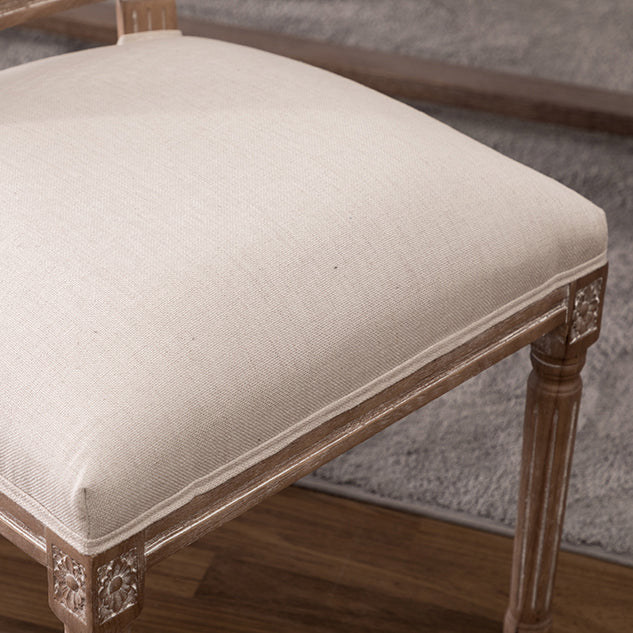 Country Style Wood Indoor Open Back Dining Side Chair 20'' Wide Dining Chair Clearhalo ' kitchen&dining_furn' 'Dining Chairs' 'Dining Tables & Seating' 'dining_chair' 'furn' 'furn_dining_chair' 'Furniture' 'furniture_dining_chair' 'Kitchen & Dining Furniture' 'kitchen' 3494099