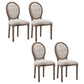 Country Style Wood Indoor Open Back Dining Side Chair 20'' Wide Dining Chair Distressed White 4 Piece Set Clearhalo ' kitchen&dining_furn' 'Dining Chairs' 'Dining Tables & Seating' 'dining_chair' 'furn' 'furn_dining_chair' 'Furniture' 'furniture_dining_chair' 'Kitchen & Dining Furniture' 'kitchen' 3494109
