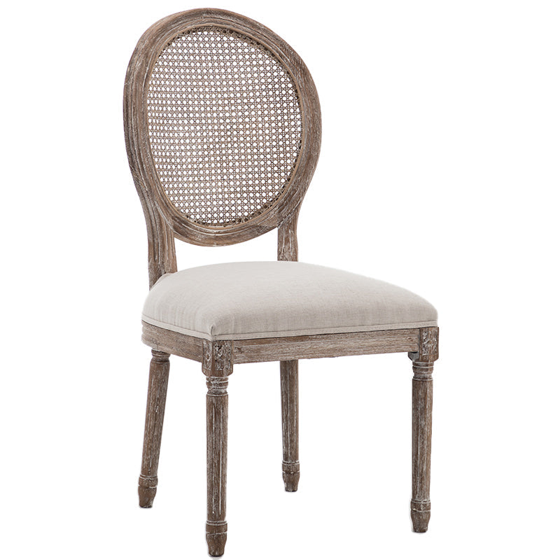 Country Style Wood Indoor Open Back Dining Side Chair 20'' Wide Dining Chair Gray-White 1 Piece Clearhalo ' kitchen&dining_furn' 'Dining Chairs' 'Dining Tables & Seating' 'dining_chair' 'furn' 'furn_dining_chair' 'Furniture' 'furniture_dining_chair' 'Kitchen & Dining Furniture' 'kitchen' 3494110