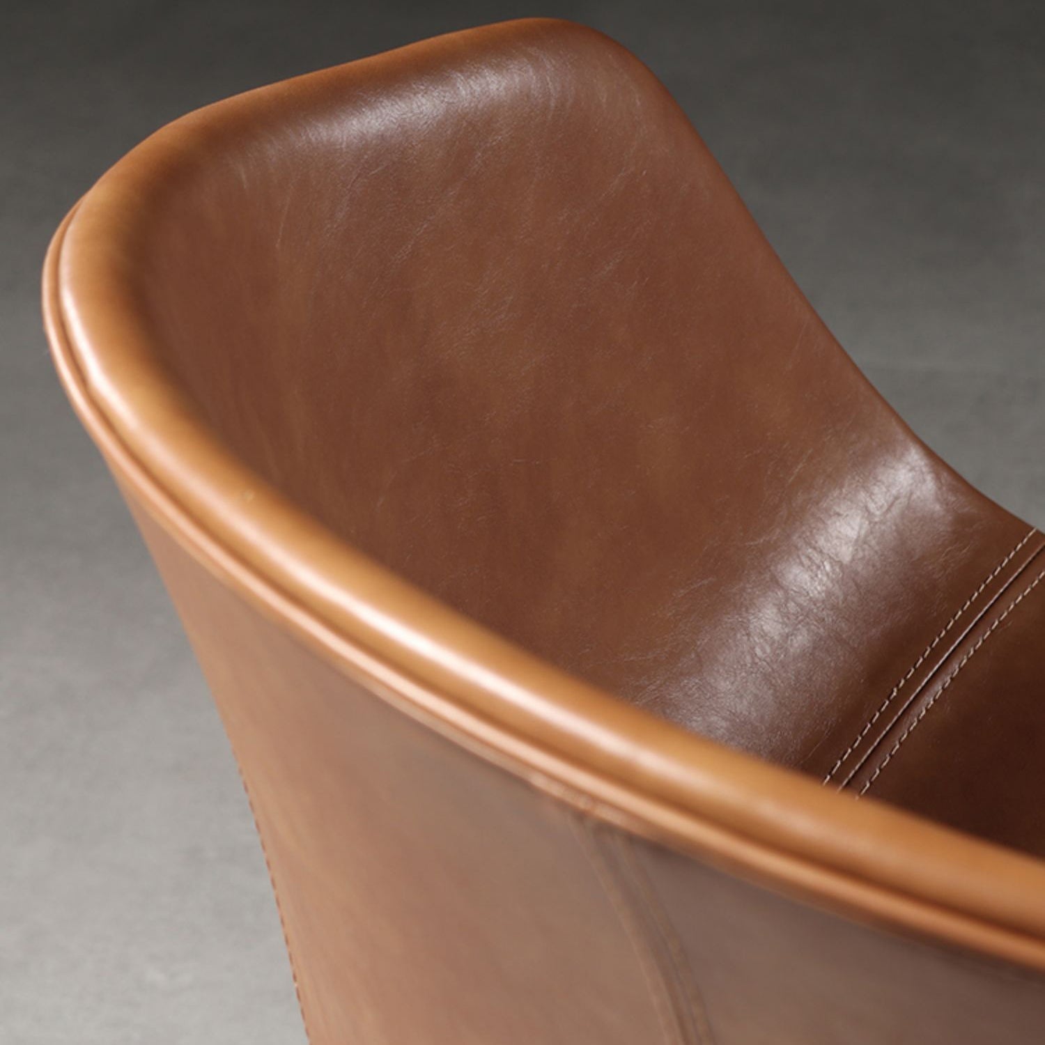 Industrial Style Metal Matte Finish Dining Arm Chair Solid Back Dining Chair Clearhalo ' kitchen&dining_furn' 'Dining Chairs' 'Dining Tables & Seating' 'dining_chair' 'Furniture' 'furniture_dining_chair' 'Kitchen & Dining Furniture' 'kitchen' 3494126