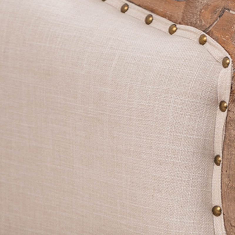 Wood French Country Dining Arm Chair with Color Cushion Parsons Chair for Home Clearhalo ' kitchen&dining_furn' 'Dining Chairs' 'Dining Tables & Seating' 'dining_chair' 'furn' 'furn_dining_chair' 'Furniture' 'furniture_dining_chair' 'Kitchen & Dining Furniture' 'kitchen' 3494212