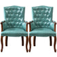 Wood French Country Dining Arm Chair with Color Cushion Parsons Chair for Home Blue 2 Piece Set Clearhalo ' kitchen&dining_furn' 'Dining Chairs' 'Dining Tables & Seating' 'dining_chair' 'furn' 'furn_dining_chair' 'Furniture' 'furniture_dining_chair' 'Kitchen & Dining Furniture' 'kitchen' 3494244