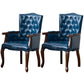 Wood French Country Dining Arm Chair with Color Cushion Parsons Chair for Home Royal Blue 2 Piece Set Clearhalo ' kitchen&dining_furn' 'Dining Chairs' 'Dining Tables & Seating' 'dining_chair' 'furn' 'furn_dining_chair' 'Furniture' 'furniture_dining_chair' 'Kitchen & Dining Furniture' 'kitchen' 3494247