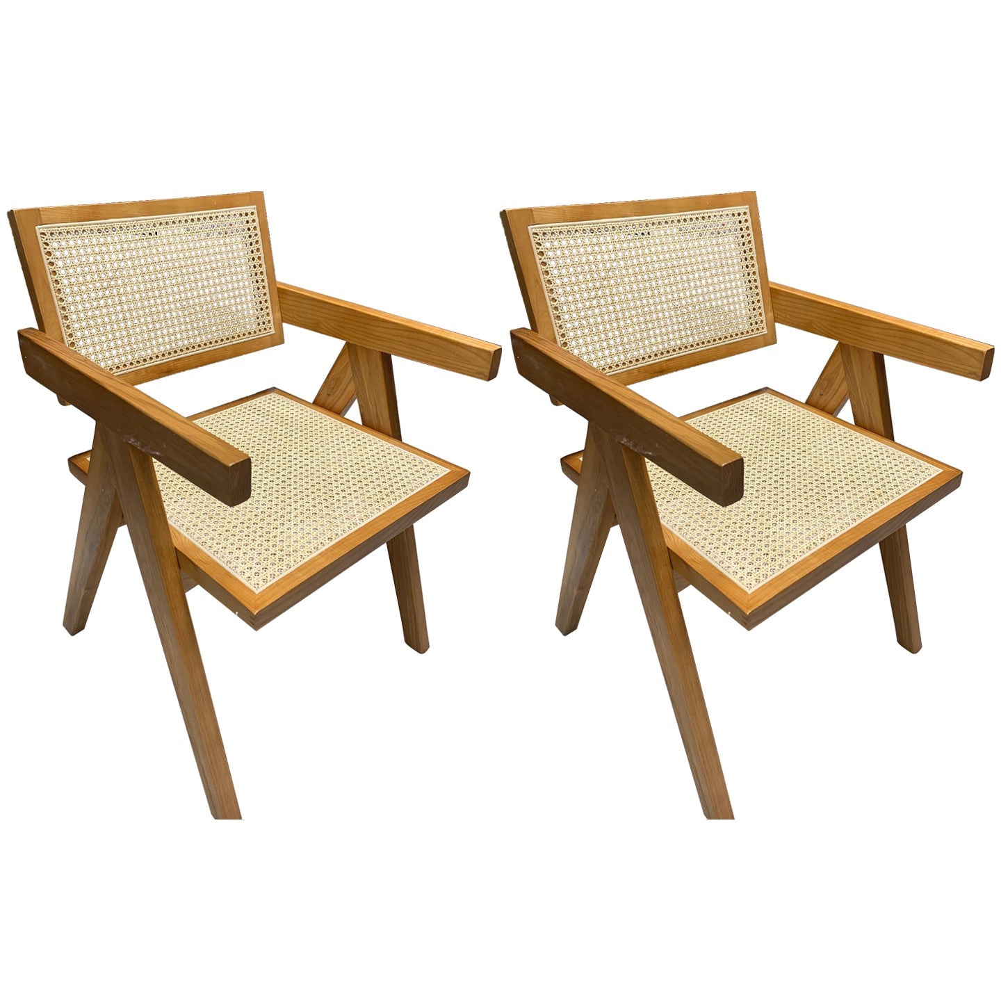 Modern Style Ash Wood Kitchen Dining Chairs Open Back Dining Side Chair Deep Tan 2 Piece Set Clearhalo ' kitchen&dining_furn' 'Dining Chairs' 'Dining Tables & Seating' 'dining_chair' 'furn' 'furn_dining_chair' 'Furniture' 'furniture_dining_chair' 'Kitchen & Dining Furniture' 'kitchen' 3494281