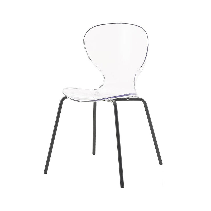 Modern Plastic Solid Back Side Chair 33"H Dining Chair with 4 Legs for Restaurant Clearhalo ' kitchen&dining_furn' 'Dining Chairs' 'Dining Tables & Seating' 'dining_chair' 'furn' 'furn_dining_chair' 'Furniture' 'furniture_dining_chair' 'Kitchen & Dining Furniture' 'kitchen' 3494330