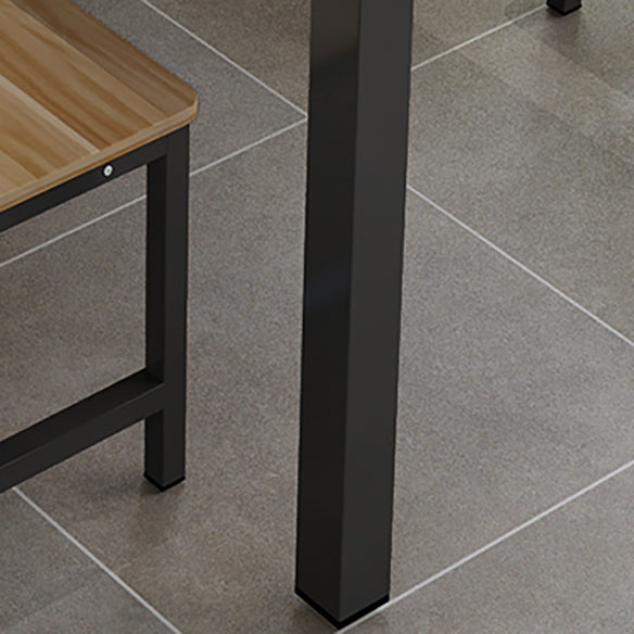 Modern Style Table with Rectangle Shape Standard Height Table and 4 Legs Base for Home Use Clearhalo 'Dining Room Sets' 'Dining Tables & Seating' 'dining_room_set' 'Furniture' 'furniture_dining_room_set' 'Kitchen & Dining Furniture' 'kitchen&dining_furn' 'kitchen' 3503927