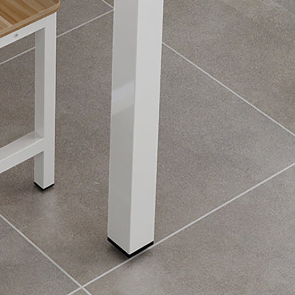 Modern Style Table with Rectangle Shape Standard Height Table and 4 Legs Base for Home Use Clearhalo 'Dining Room Sets' 'Dining Tables & Seating' 'dining_room_set' 'Furniture' 'furniture_dining_room_set' 'Kitchen & Dining Furniture' 'kitchen&dining_furn' 'kitchen' 3503929