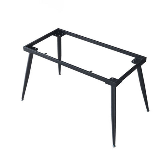 Glam Style Sintered Stone Dining Table with Rectangle Shape Standard Height Table for Home Use Clearhalo 'Dining Room Sets' 'Dining Tables & Seating' 'dining_room_set' 'Furniture' 'furniture_dining_room_set' 'Kitchen & Dining Furniture' 'kitchen&dining_furn' 'kitchen' 3503950