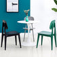 Contemporary Style Plastic Dining Chairs Multicolor Open Back Side Chair Clearhalo ' kitchen&dining_furn' 'Dining Chairs' 'Dining Tables & Seating' 'dining_chair' 'furn' 'furn_dining_chair' 'Furniture' 'furniture_dining_chair' 'Kitchen & Dining Furniture' 'kitchen' 3517017
