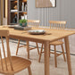 Modern Solid Wood Standard Dining Set Natural for Kitchen Dining Set with 4 Legs Base Clearhalo 'Dining Room Sets' 'Dining Tables & Seating' 'dining_room_set' 'furn' 'furn_dining_room_set' 'Furniture' 'furniture_dining_room_set' 'Kitchen & Dining Furniture' 'kitchen&dining_furn' 'kitchen' 3518074