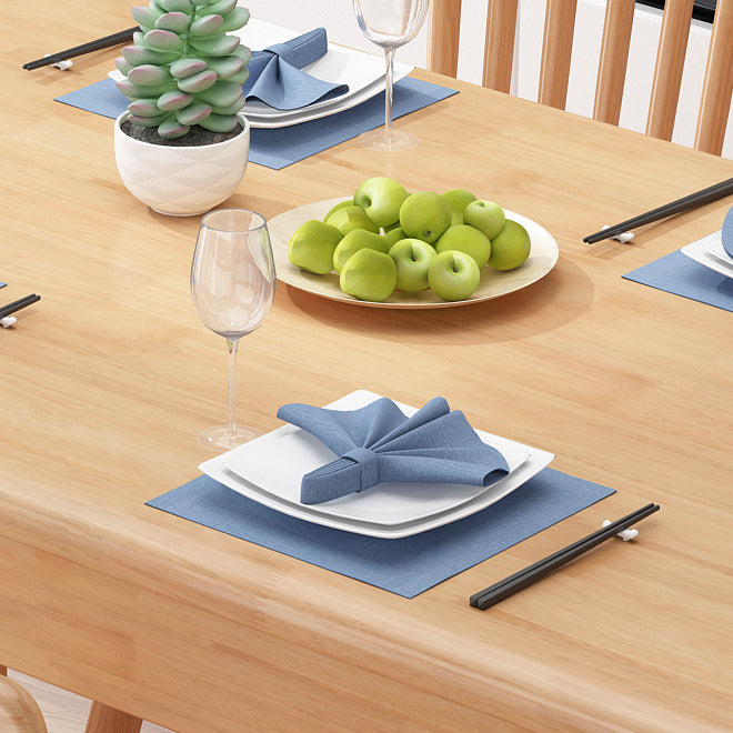 Minimalist Brown Standard Dining Set Rectangle Shape Solid Wood Dining Set with 4 Legs Table Clearhalo 'Dining Room Sets' 'Dining Tables & Seating' 'dining_room_set' 'furn' 'furn_dining_room_set' 'Furniture' 'furniture_dining_room_set' 'Kitchen & Dining Furniture' 'kitchen&dining_furn' 'kitchen' 3518091