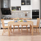 Minimalist Brown Standard Dining Set Rectangle Shape Solid Wood Dining Set with 4 Legs Table Clearhalo 'Dining Room Sets' 'Dining Tables & Seating' 'dining_room_set' 'furn' 'furn_dining_room_set' 'Furniture' 'furniture_dining_room_set' 'Kitchen & Dining Furniture' 'kitchen&dining_furn' 'kitchen' 3518099