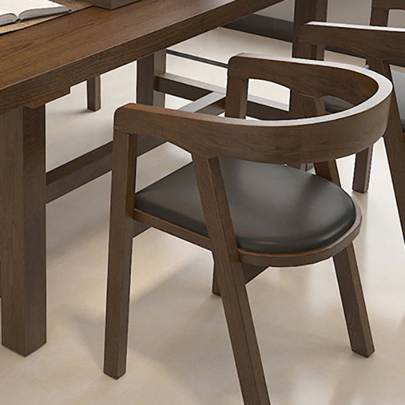 Farmhouse Style Kitchen Sintered Stone Furniture of Standard Height Formal Dining Room Table Set Clearhalo 'Dining Room Sets' 'Dining Tables & Seating' 'dining_room_set' 'furn' 'furn_dining_room_set' 'Furniture' 'furniture_dining_room_set' 'Kitchen & Dining Furniture' 'kitchen&dining_furn' 'kitchen' 3518190