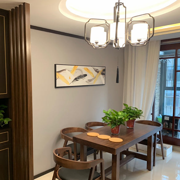 Farmhouse Style Kitchen Sintered Stone Furniture of Standard Height Formal Dining Room Table Set Clearhalo 'Dining Room Sets' 'Dining Tables & Seating' 'dining_room_set' 'furn' 'furn_dining_room_set' 'Furniture' 'furniture_dining_room_set' 'Kitchen & Dining Furniture' 'kitchen&dining_furn' 'kitchen' 3518196