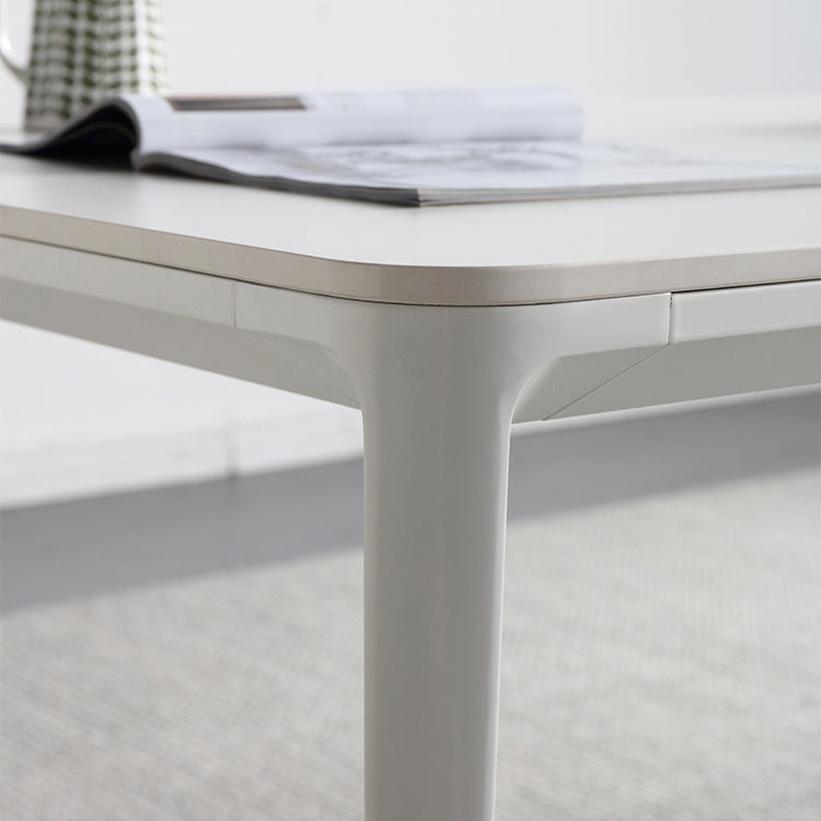 Kitchen Minimalist Sintered Stone Dining Table of Traditional Height with Formal Dining Room Sets Clearhalo 'Dining Room Sets' 'Dining Tables & Seating' 'dining_room_set' 'furn' 'furn_dining_room_set' 'Furniture' 'furniture_dining_room_set' 'Kitchen & Dining Furniture' 'kitchen&dining_furn' 'kitchen' 3518223