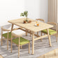 Modern Style Wooden Dining¬†Room¬†Set Standard Height Home Dining Table Furniture Green 5 Piece Set Clearhalo 'Dining Room Sets' 'Dining Tables & Seating' 'dining_room_set' 'furn' 'furn_dining_room_set' 'Furniture' 'furniture_dining_room_set' 'Kitchen & Dining Furniture' 'kitchen&dining_furn' 'kitchen' 3518275