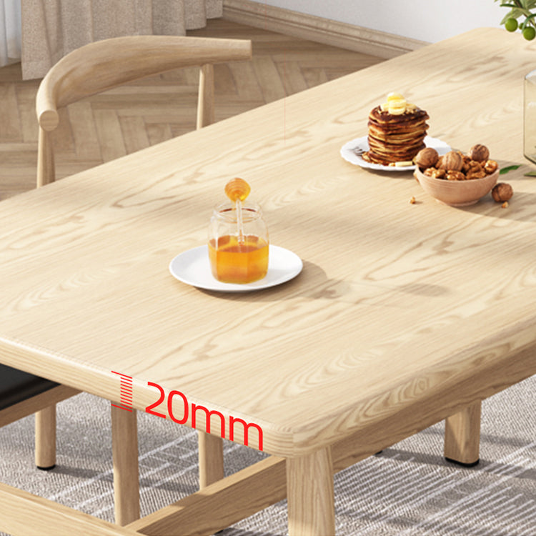 Modern Style Wooden Dining¬†Room¬†Set Standard Height Home Dining Table Furniture Clearhalo 'Dining Room Sets' 'Dining Tables & Seating' 'dining_room_set' 'furn' 'furn_dining_room_set' 'Furniture' 'furniture_dining_room_set' 'Kitchen & Dining Furniture' 'kitchen&dining_furn' 'kitchen' 3518280