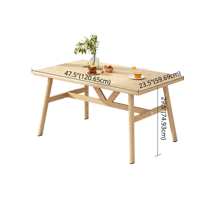 Modern Style Wooden Dining¬†Room¬†Set Standard Height Home Dining Table Furniture Clearhalo 'Dining Room Sets' 'Dining Tables & Seating' 'dining_room_set' 'furn' 'furn_dining_room_set' 'Furniture' 'furniture_dining_room_set' 'Kitchen & Dining Furniture' 'kitchen&dining_furn' 'kitchen' 3518282