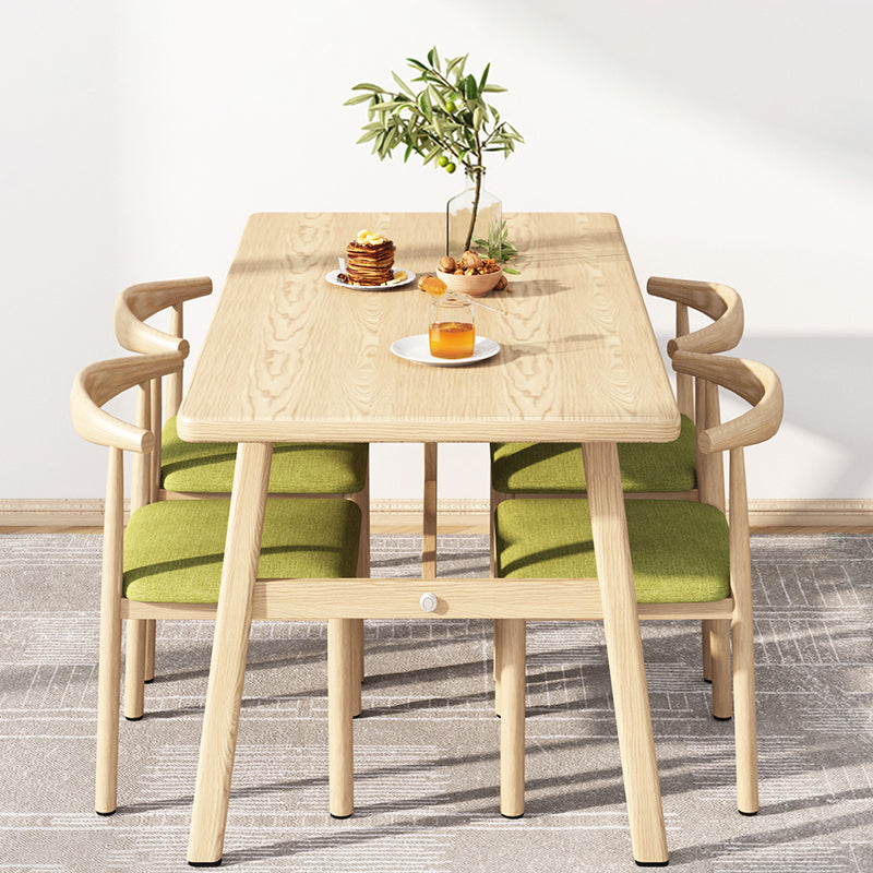 Modern Style Wooden Dining¬†Room¬†Set Standard Height Home Dining Table Furniture Clearhalo 'Dining Room Sets' 'Dining Tables & Seating' 'dining_room_set' 'furn' 'furn_dining_room_set' 'Furniture' 'furniture_dining_room_set' 'Kitchen & Dining Furniture' 'kitchen&dining_furn' 'kitchen' 3518285