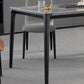 Minimalist Sintered Stone Table Set with Rectangular Table and Upholstered Chairs Clearhalo 'Dining Room Sets' 'Dining Tables & Seating' 'dining_room_set' 'furn' 'furn_dining_room_set' 'Furniture' 'furniture_dining_room_set' 'Kitchen & Dining Furniture' 'kitchen&dining_furn' 'kitchen' 3518316
