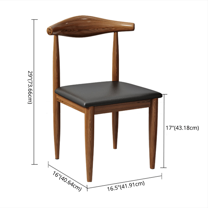 Modern MDF Rectangle Shape Dining Set Kitchen Standard Dining Set with Double Pedestal Base Clearhalo 'Dining Room Sets' 'Dining Tables & Seating' 'dining_room_set' 'furn' 'furn_dining_room_set' 'Furniture' 'furniture_dining_room_set' 'Kitchen & Dining Furniture' 'kitchen&dining_furn' 'kitchen' 3518375