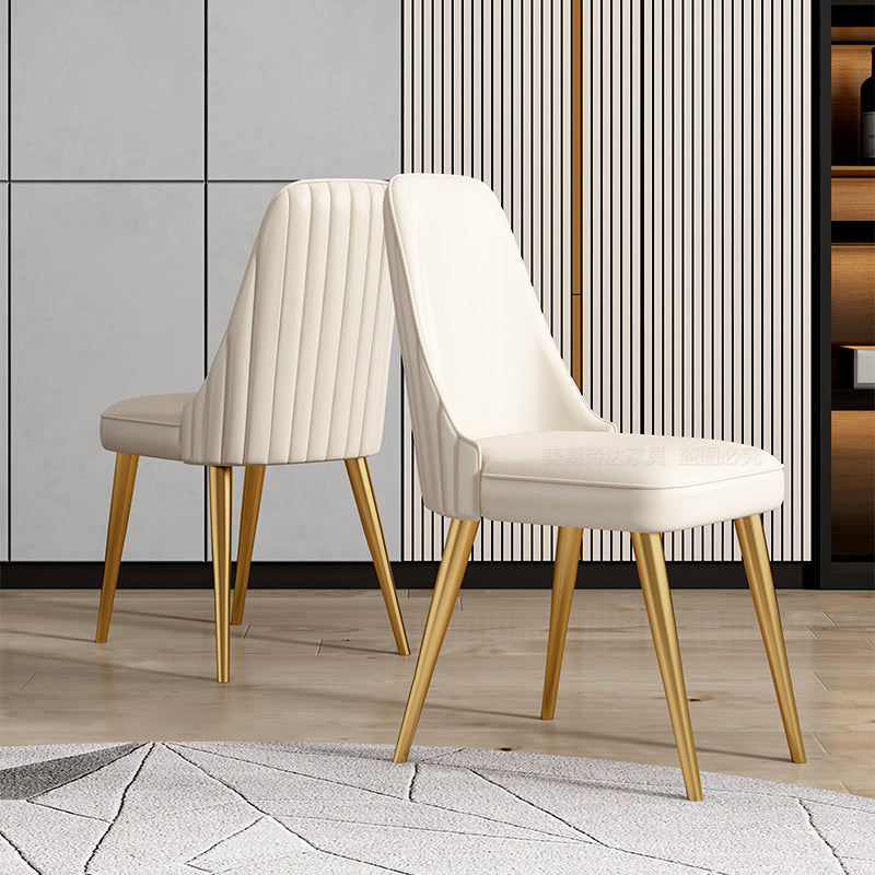 Scandinavian Sintered Stone Table Set of 5/7 with White Round Table Dining Set with Leather Chairs Clearhalo 'Dining Room Sets' 'Dining Tables & Seating' 'dining_room_set' 'furn' 'furn_dining_room_set' 'Furniture' 'furniture_dining_room_set' 'Kitchen & Dining Furniture' 'kitchen&dining_furn' 'kitchen' 3518514