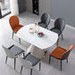 Extendable Modern Kitchen Dining Furniture Set with Sintered Stone Table Dining Room Table Set Clearhalo 'Dining Room Sets' 'Dining Tables & Seating' 'dining_room_set' 'furn' 'furn_dining_room_set' 'Furniture' 'furniture_dining_room_set' 'Kitchen & Dining Furniture' 'kitchen&dining_furn' 'kitchen' 3518537