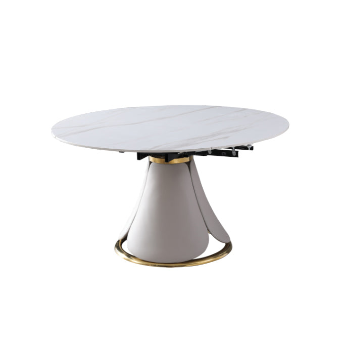 Extendable Modern Kitchen Dining Furniture Set with Sintered Stone Table Dining Room Table Set Clearhalo 'Dining Room Sets' 'Dining Tables & Seating' 'dining_room_set' 'furn' 'furn_dining_room_set' 'Furniture' 'furniture_dining_room_set' 'Kitchen & Dining Furniture' 'kitchen&dining_furn' 'kitchen' 3518540