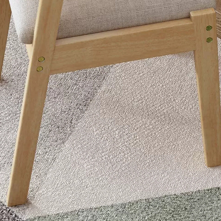 Contemporary Wood Side Chair with Arm Open Back Dining Side Chair for Home Clearhalo ' kitchen&dining_furn' 'Dining Chairs' 'Dining Tables & Seating' 'dining_chair' 'furn' 'furn_dining_chair' 'Furniture' 'furniture_dining_chair' 'Kitchen & Dining Furniture' 'kitchen' 3521717