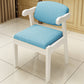 Contemporary Wood Side Chair with Arm Open Back Dining Side Chair for Home Sky Blue 1 Piece White Clearhalo ' kitchen&dining_furn' 'Dining Chairs' 'Dining Tables & Seating' 'dining_chair' 'furn' 'furn_dining_chair' 'Furniture' 'furniture_dining_chair' 'Kitchen & Dining Furniture' 'kitchen' 3521748