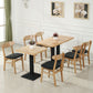 Contemporary Dining Chair 16.5'' Wide Open Side Chair with 4 Wood Legs for Home Use Clearhalo ' kitchen&dining_furn' 'Dining Chairs' 'Dining Tables & Seating' 'dining_chair' 'furn' 'furn_dining_chair' 'Furniture' 'furniture_dining_chair' 'Kitchen & Dining Furniture' 'kitchen' 3521769