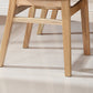 Contemporary Dining Chair 16.5'' Wide Open Side Chair with 4 Wood Legs for Home Use Clearhalo ' kitchen&dining_furn' 'Dining Chairs' 'Dining Tables & Seating' 'dining_chair' 'furn' 'furn_dining_chair' 'Furniture' 'furniture_dining_chair' 'Kitchen & Dining Furniture' 'kitchen' 3521775