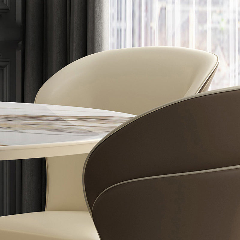 Nordic Style Solid Wood Dining Room Chair Wingback Arm Chair for Home Use Clearhalo ' kitchen&dining_furn' 'Dining Chairs' 'Dining Tables & Seating' 'dining_chair' 'furn' 'furn_dining_chair' 'Furniture' 'furniture_dining_chair' 'Kitchen & Dining Furniture' 'kitchen' 3521819