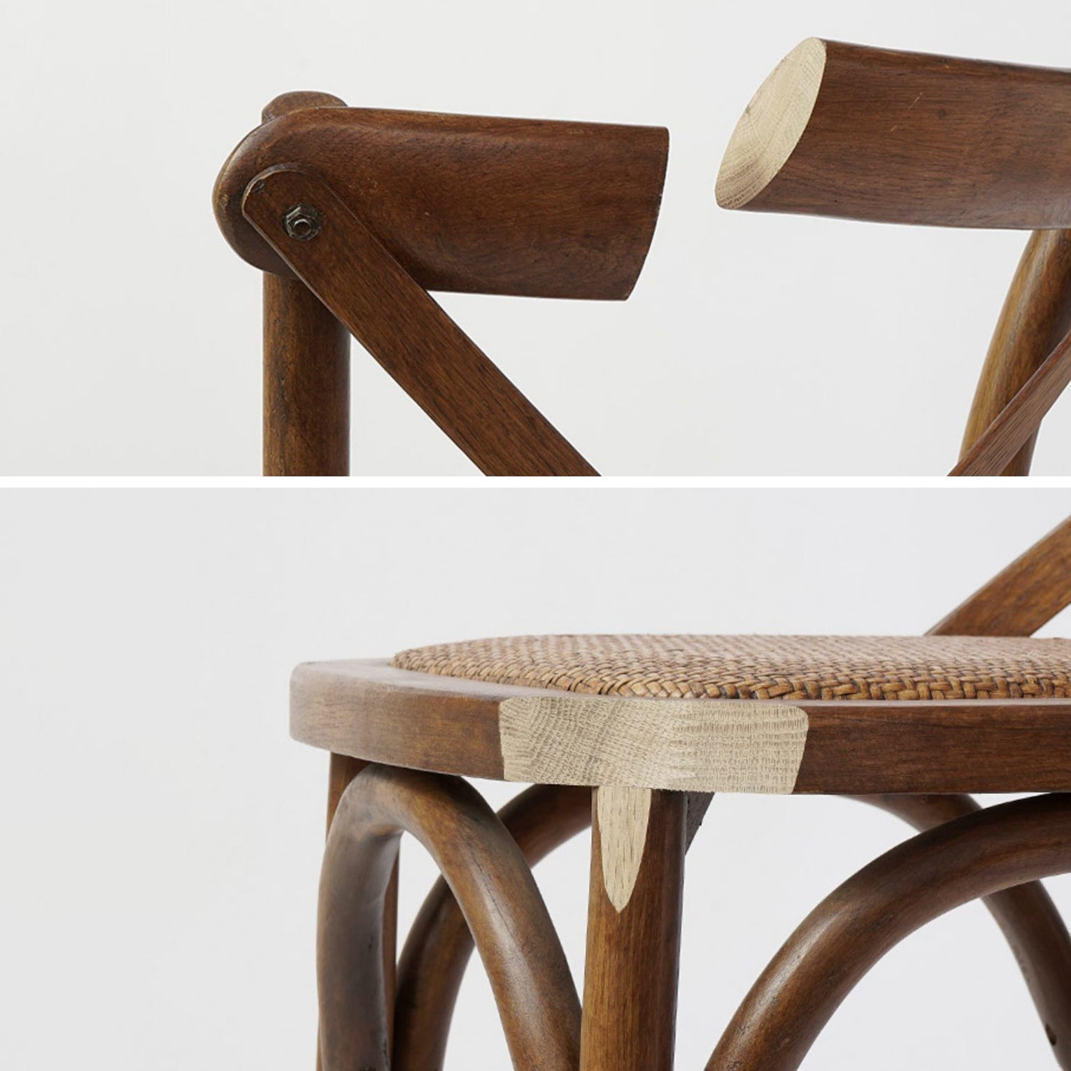 Solid Wood Traditional Dining Chairs Matte Finish Cross Back Side Chair Clearhalo ' kitchen&dining_furn' 'Dining Chairs' 'Dining Tables & Seating' 'dining_chair' 'furn' 'furn_dining_chair' 'Furniture' 'furniture_dining_chair' 'Kitchen & Dining Furniture' 'kitchen' 3521833