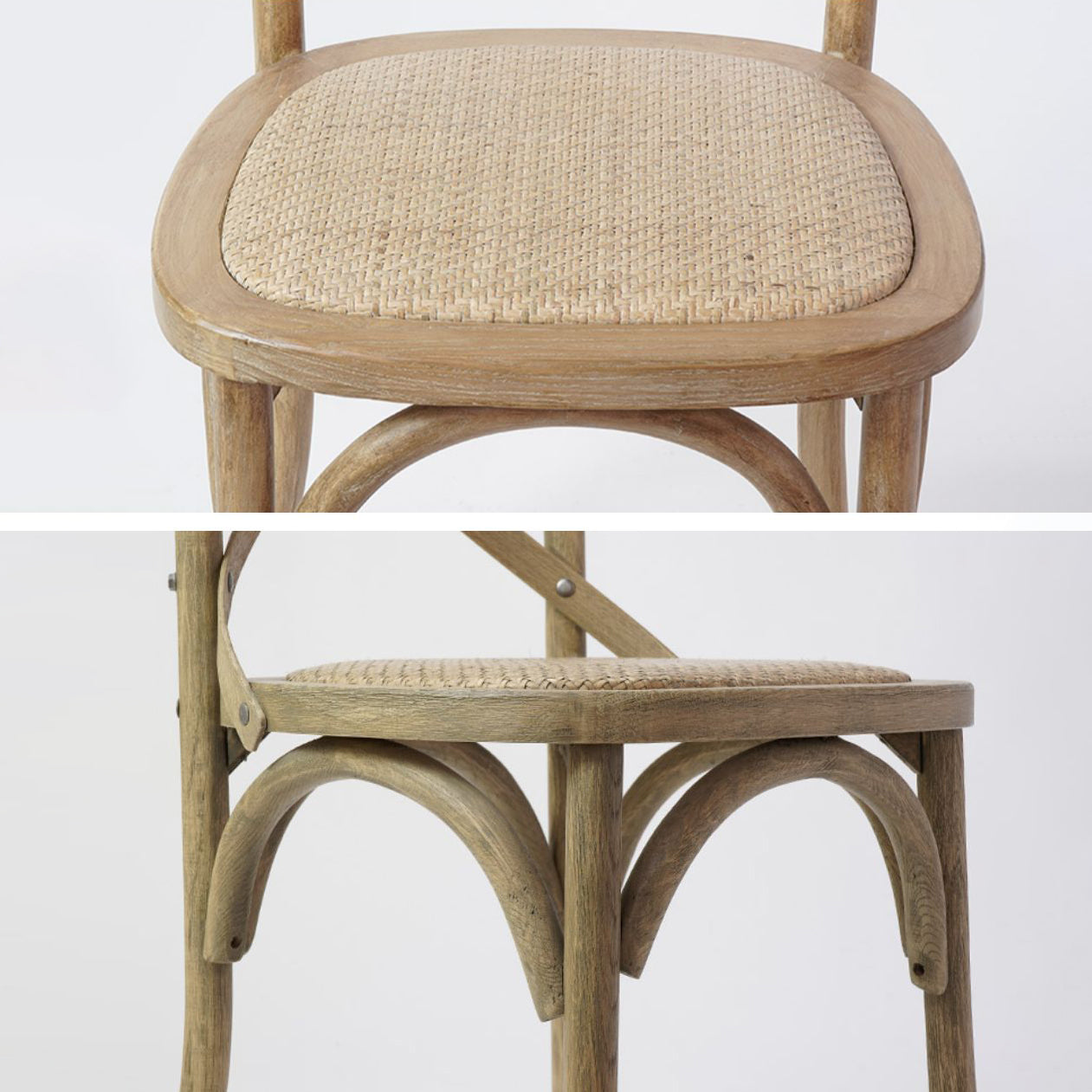 Solid Wood Traditional Dining Chairs Matte Finish Cross Back Side Chair Clearhalo ' kitchen&dining_furn' 'Dining Chairs' 'Dining Tables & Seating' 'dining_chair' 'furn' 'furn_dining_chair' 'Furniture' 'furniture_dining_chair' 'Kitchen & Dining Furniture' 'kitchen' 3521836