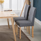 Contemporary Home Side Chair Parsons Back Upholstered Wood Dining Room Chair Clearhalo ' kitchen&dining_furn' 'Dining Chairs' 'Dining Tables & Seating' 'dining_chair' 'furn' 'furn_dining_chair' 'Furniture' 'furniture_dining_chair' 'Kitchen & Dining Furniture' 'kitchen' 3521893