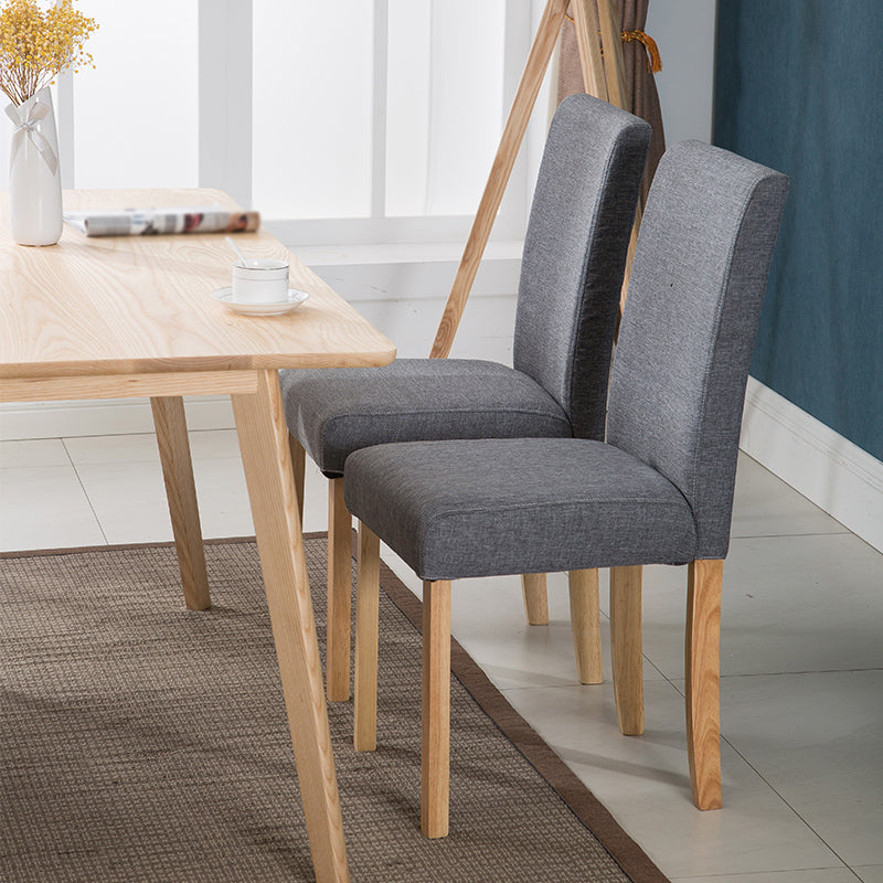Contemporary Home Side Chair Parsons Back Upholstered Wood Dining Room Chair Clearhalo ' kitchen&dining_furn' 'Dining Chairs' 'Dining Tables & Seating' 'dining_chair' 'furn' 'furn_dining_chair' 'Furniture' 'furniture_dining_chair' 'Kitchen & Dining Furniture' 'kitchen' 3521893