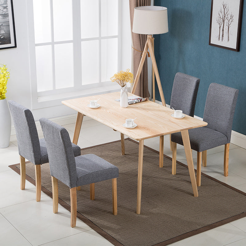 Contemporary Home Side Chair Parsons Back Upholstered Wood Dining Room Chair Clearhalo ' kitchen&dining_furn' 'Dining Chairs' 'Dining Tables & Seating' 'dining_chair' 'furn' 'furn_dining_chair' 'Furniture' 'furniture_dining_chair' 'Kitchen & Dining Furniture' 'kitchen' 3521895