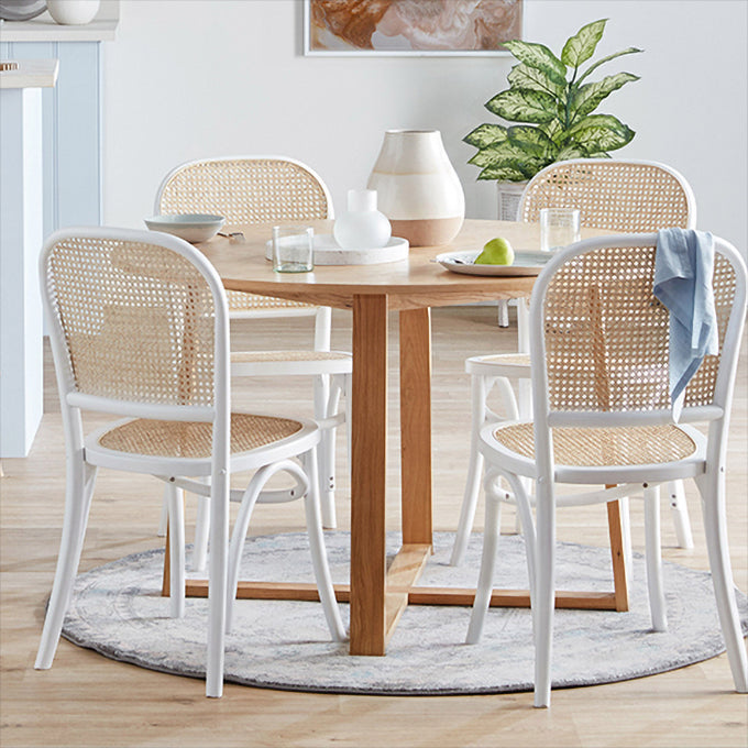 Contemporary Kitchen Opening Back Dining Side Chair Solid Wood Dining Side Chair White 4 Piece Set Clearhalo ' kitchen&dining_furn' 'Dining Chairs' 'Dining Tables & Seating' 'dining_chair' 'furn' 'furn_dining_chair' 'Furniture' 'furniture_dining_chair' 'Kitchen & Dining Furniture' 'kitchen' 3521960