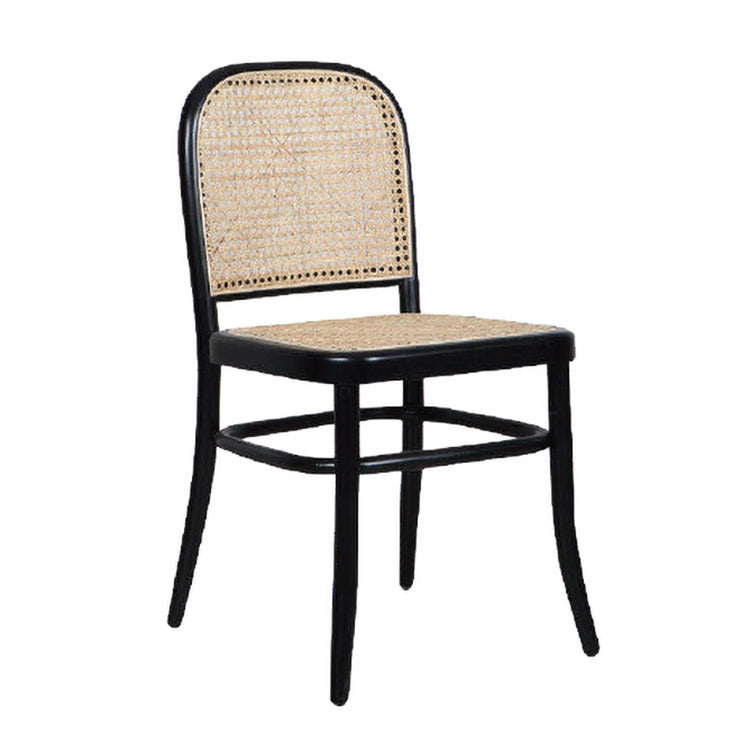 Contemporary Kitchen Opening Back Dining Side Chair Solid Wood Dining Side Chair Clearhalo ' kitchen&dining_furn' 'Dining Chairs' 'Dining Tables & Seating' 'dining_chair' 'furn' 'furn_dining_chair' 'Furniture' 'furniture_dining_chair' 'Kitchen & Dining Furniture' 'kitchen' 3521968