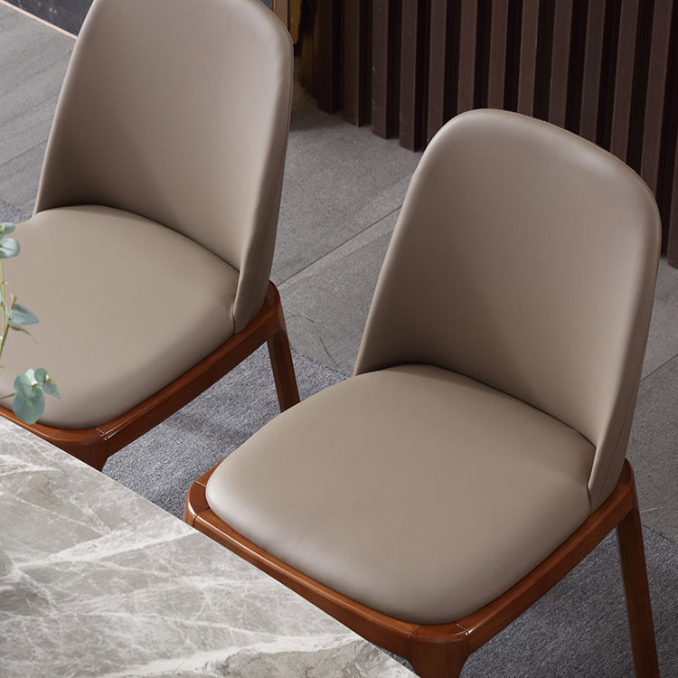 Wood Industrial Dining Chair with Color Cushion Solid Chair for Dining Room Clearhalo ' kitchen&dining_furn' 'Dining Chairs' 'Dining Tables & Seating' 'dining_chair' 'furn' 'furn_dining_chair' 'Furniture' 'furniture_dining_chair' 'Kitchen & Dining Furniture' 'kitchen' 3521984