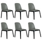 Wood Industrial Dining Chair with Color Cushion Solid Chair for Dining Room Dark Gray 6 Piece Set Black Clearhalo ' kitchen&dining_furn' 'Dining Chairs' 'Dining Tables & Seating' 'dining_chair' 'furn' 'furn_dining_chair' 'Furniture' 'furniture_dining_chair' 'Kitchen & Dining Furniture' 'kitchen' 3521991